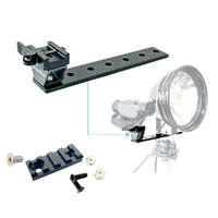 SmartRest Single QR Mount + Rail incl 2x Screws & 2x Locknuts (E-SRSQR-K)