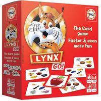 Educa Lynx Go Family Card Game 2-8 Players Ages 4+ (EDU189225)