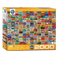 Volkswagen Groovy Bus Puzzle 2000pcs (EUR20783)