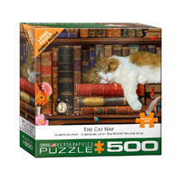 Eurographics The Cat Nap Jigsaw Puzzle XL 500 Pieces (EUR35545)