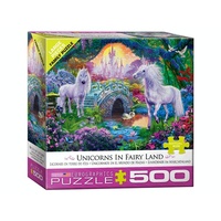 Unicorns In Fairyland XL Puzzle 500pcs (EUR55363)