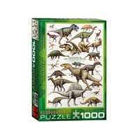Dinosaurs Cretaceous Period 1000 Piece (EUR60098)