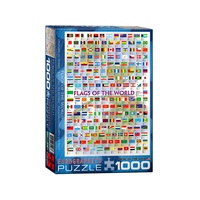Flags Of The World Puzzle 1000pcs (EUR60128)