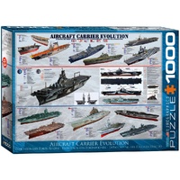 Eurographics Aircraft Carrier Evolution Jigsaw Puzzle 1000 Pieces (EUR60129)