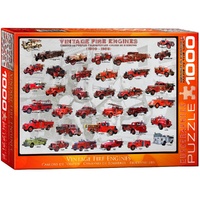 Eurographics Vintage Fire Engines Jigsaw Puzzle 1000 Pieces (EUR60239)