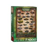 History Of Tanks 1000 Piece (EUR60381)