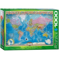 Map Of The World 1000 Piece (EUR60557)