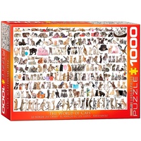 World Of Cats Puzzle 1000pcs (EUR60580)