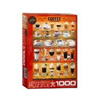 Eurographics Coffee Adult Jigsaw Puzzle 1000 Pieces (EUR60589)