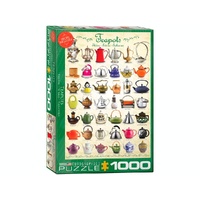 Eurographics Teapots Adult Jigsaw Puzzle 1000 Pieces (EUR60599)