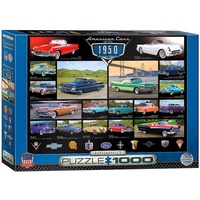 Cruisin' Classics 1950S Puzzle 1000pcs (EUR60676)