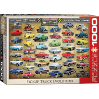 Eurographics Pick-Up Truck Evolution Jigsaw Puzzle 1000 Pieces (EUR60681)