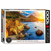 Sunset On Pacific Coast Jigsaw Puzzles 1000 Pieces (EUR60691)