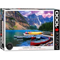Lake Louise Canoes On The Lake Puzzle 1000pcs (EUR60693)