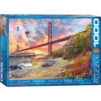 Sunset At Baker Beach Puzzle 1000pcs (EUR60697)