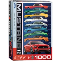 Eurographics Mustang 50 Years Jigsaw Puzzle 1000 Pieces