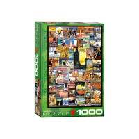 Travel Around The World Puzzle 1000pcs (EUR60755)