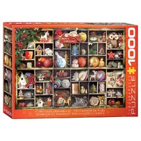 Eurographics Christmas Ornaments Jigsaw Puzzle 1000 Pieces (EUR60759)