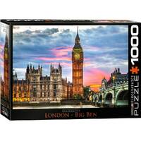 Eurographics London Big Ben Jigsaw Puzzle 1000 Pieces (EUR60764)
