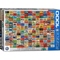 Volkswagen Groovy Bus Puzzle 1000pcs (EUR60783)