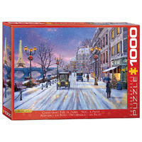 Eurographics Paris Christmas Jigsaw Puzzle 1000 Pieces (EUR60785)