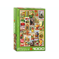 Eurographics Vegetables Seed Catalogue Jigsaw Puzzle 1000 Pieces (EUR60817)