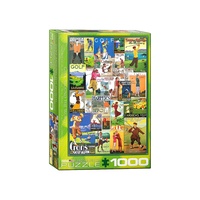 Golf Around The World Puzzle 1000pcs (EUR60933)