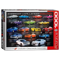 Charger & Challenger Evolution Puzzle 1000pcs (EUR60949)