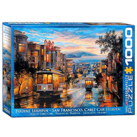 Lushpin Cable Car Heaven Jigsaw Puzzles 1000 Pieces (EUR60957)