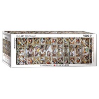Sistine Chapel Ceiling Puzzle 1000pcs (EUR60960)
