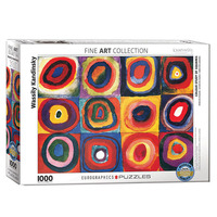 Kandinsky Color Study Squares Jigsaw Puzzles 1000 Pieces (EUR61323)
