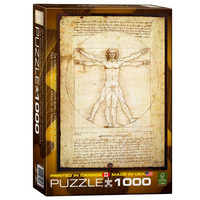 Da Vinci Vitruvian Man Jigsaw Puzzles 1000 Pieces (EUR65098)