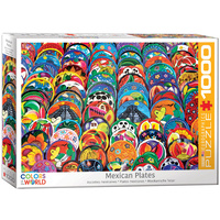 Mexican Ceramic Plates 1000pcs (EUR65421)