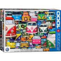 Volkswagen Bus Funky Jam 1000 Piece (EUR65423)