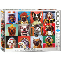 Eurographics Funny Dogs Jigsaw Puzzle 1000 Pieces (EUR65523)