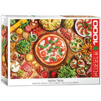 Eurographics Italian Table Jigsaw Puzzle 1000 Pieces (EUR65615)