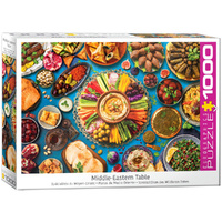 Eurographics Middle Eastern Table Jigsaw Puzzle 1000 Pieces (EUR65617)