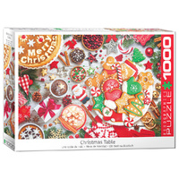 Eurographics Christmas Table Jigsaw Puzzle 1000 Pieces (EUR65623)