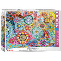 Eurographics Thailand Mosaic Jigsaw Puzzle 1000 Pieces (EUR65637)