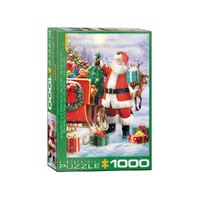 Eurographics Santa with Sled Jigsaw Puzzle 1000 Pieces (EUR65639)