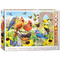 Eurographics Backyard Birds Jigsaw Puzzle 1000 Pieces (EUR65824)