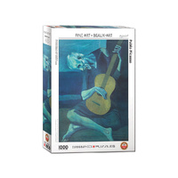 Eurographics Old Guitarist Jigsaw Puzzle 1000 Pieces (EUR65852)