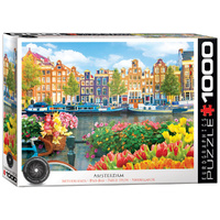 Eurographics Amsterdam Netherlands Jigsaw Puzzle 1000 Pieces (EUR65865)