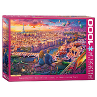 Eurographics Paris Rooftop Jigsaw Puzzle 1000 Pieces (EUR65886)
