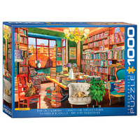 Eurographics The Old Library Jigsaw Puzzle 1000 Pieces (EUR65888)