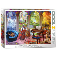 Eurographics Four Seasons of Music Jigsaw Puzzle 1000 Pieces (EUR66013)