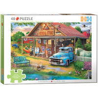 Eurographics Connecting Pieces: Country Store Jigsaw Puzzle 48 Pieces