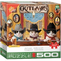 Eurographics Outlaws Jigsaw Puzzle Large 500 Pieces