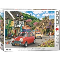 Eurographics Traveling Mini Cooper Jigsaw Puzzle 1000 Pieces