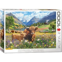 Eurographics Highland Cows Jigsaw Puzzle 1000 Pieces